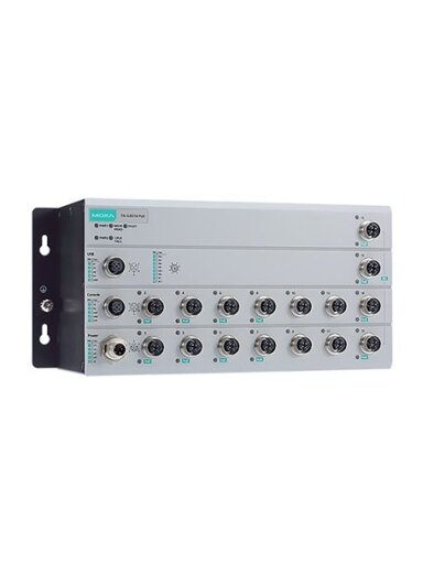 Moxa (TN-G4516-8GPoE-2XGPoE-2XGTXBP-WV-T) EN 50155 Layer 2 multi-Gigabit switch with 4 Gigabit Ethernet ports, 8 Gigabit Ethernet PoE+ ports, 2 10G Ethernet PoE+ ports, 2 10G Ethernet ports with bypass relay, 120 W PoE power budget, 24 to 110 VDC power in Moxa (TN-G4516-8GPoE-2XGPoE-2XGTXBP-WV-T) EN 50155 Layer 2 multi-Gigabit switch with 4 Gigabit Ethernet ports, 8 Gigabit Ethernet PoE+ ports, 2 10G Ethernet PoE+ ports, 2 10G Ethernet ports with bypass relay, 120 W PoE power budget, 24 to 110 VDC power in