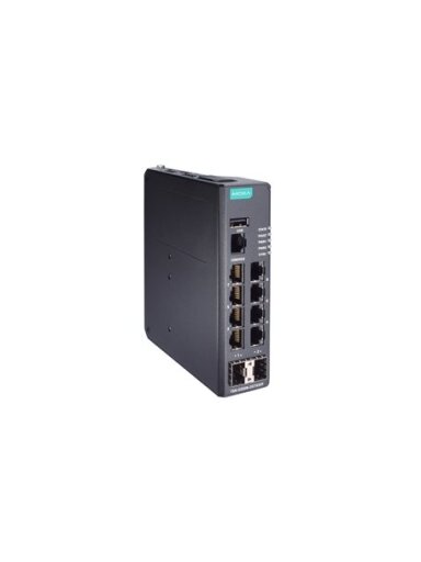 Moxa (TSN-G5008-2GTXSFP) TSN-capable managed Ethernet switch with 6 10/100/1000BaseT(X) ports, 2 combo 10/100/1000BaseT(X) or 100/1000BaseSFP ports, -10 to 60°C operating temperature Moxa (TSN-G5008-2GTXSFP) TSN-capable managed Ethernet switch with 6 10/100/1000BaseT(X) ports, 2 combo 10/100/1000BaseT(X) or 100/1000BaseSFP ports, -10 to 60°C operating temperature
