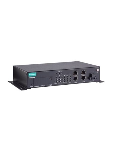 Moxa (UC-8630A-T) Arm Cortex-A72 dual-core 1.5 GHz box-type computer with 4 Ethernet ports, 8 serial ports, 2 CAN ports, 4 DIs, 4 DOs, 1 M.2 M key socket for SSD, 1 mPCIe slot for the LTE module, 1 M.2 E key socket for Wi-Fi module, -40 to 70°C operating Moxa (UC-8630A-T) Arm Cortex-A72 dual-core 1.5 GHz box-type computer with 4 Ethernet ports, 8 serial ports, 2 CAN ports, 4 DIs, 4 DOs, 1 M.2 M key socket for SSD, 1 mPCIe slot for the LTE module, 1 M.2 E key socket for Wi-Fi module, -40 to 70°C operating
