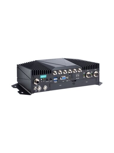 Moxa (V2406C-KL1-CT-T) x86 computer with Intel® 7th Gen Celeron® 3965U 2.0 GHz processor, 1 HDMI port, 1 VGA port, 2 GbE ports, 4 COM ports, 6 DIs, 2 DOs, 1 mSATA slot, dual 2.5-inch SSD/HDD slots, 2 mPCIe slots, 4 USB ports, 24 to 110 VDC power input wit Moxa (V2406C-KL1-CT-T) x86 computer with Intel® 7th Gen Celeron® 3965U 2.0 GHz processor, 1 HDMI port, 1 VGA port, 2 GbE ports, 4 COM ports, 6 DIs, 2 DOs, 1 mSATA slot, dual 2.5-inch SSD/HDD slots, 2 mPCIe slots, 4 USB ports, 24 to 110 VDC power input wit