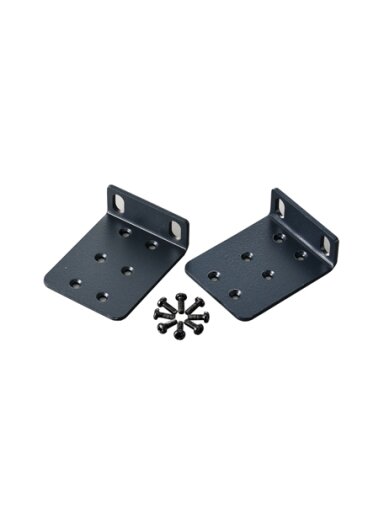 Moxa (WK-44-01) Rack-mounting kit, 2 L-shaped plates, 8 screws, 44 x 57.5 x 1.6 mm
