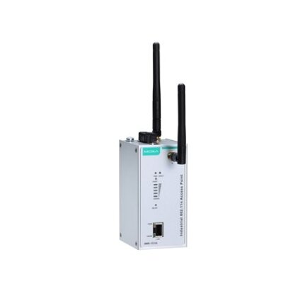 Moxa (AWK-1131A-US-T) pramoninis Wi-Fi 4 (802.11n) belaidis prieigos taškas / klientas, US dažnių juosta, Darbinė temperatūra: -40...75 °C