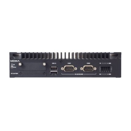 Moxa (BXP-A100-E4-8L-T) dėžė kompiuteris, komplektacija: Intel Atom® x6425E procesorius, 10 LAN prievadai, 2 nuosekliojo ryšio prievadai, 4 skaitmeniniai įėjimai (DI), 4 skaitmeniniai išėjimai (DO), 2 USB 3.0 prievadai, 4 USB 2.0 prievadai, 1 VGA prievada 3 Moxa (BXP-A100-E4-8L-T) dėžė kompiuteris, komplektacija: Intel Atom® x6425E procesorius, 10 LAN prievadai, 2 nuosekliojo ryšio prievadai, 4 skaitmeniniai įėjimai (DI), 4 skaitmeniniai išėjimai (DO), 2 USB 3.0 prievadai, 4 USB 2.0 prievadai, 1 VGA prievada 3
