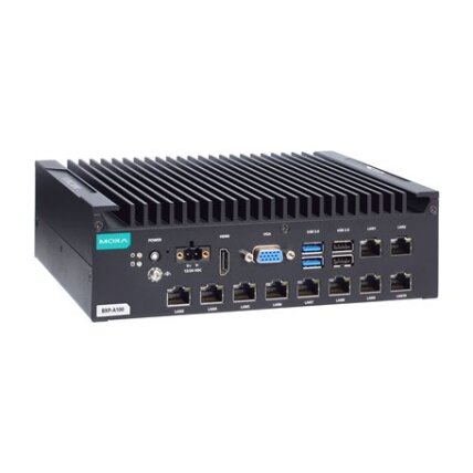 Moxa (BXP-A100-E4-8L-T) dėžė kompiuteris, komplektacija: Intel Atom® x6425E procesorius, 10 LAN prievadai, 2 nuosekliojo ryšio prievadai, 4 skaitmeniniai įėjimai (DI), 4 skaitmeniniai išėjimai (DO), 2 USB 3.0 prievadai, 4 USB 2.0 prievadai, 1 VGA prievada Moxa (BXP-A100-E4-8L-T) dėžė kompiuteris, komplektacija: Intel Atom® x6425E procesorius, 10 LAN prievadai, 2 nuosekliojo ryšio prievadai, 4 skaitmeniniai įėjimai (DI), 4 skaitmeniniai išėjimai (DO), 2 USB 3.0 prievadai, 4 USB 2.0 prievadai, 1 VGA prievada