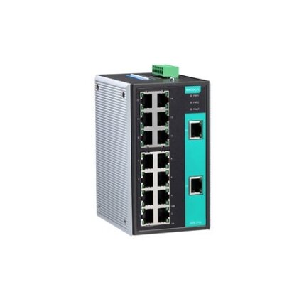 Moxa (EDS-316-T) nevaldomas Ethernet komutatorius, komplektacija: 16 10/100BaseT(X) prievadai, relė išėjimas įspėjimas, Darbinė temperatūra: -40...75 °C Moxa (EDS-316-T) nevaldomas Ethernet komutatorius, komplektacija: 16 10/100BaseT(X) prievadai, relė išėjimas įspėjimas, Darbinė temperatūra: -40...75 °C