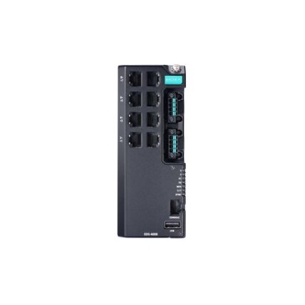 Moxa (EDS-4008-2MST-LV) valdomas Ethernet komutatorius, komplektacija: 6 10/100BaseT(X) prievadai, 2 100BaseFX daugiamodis prievadai su ST jungtys, dvigubas maitinimas maitinimo šaltinis 12/24/48 VDC, Darbinė temperatūra: -10...60 °C 2 Moxa (EDS-4008-2MST-LV) valdomas Ethernet komutatorius, komplektacija: 6 10/100BaseT(X) prievadai, 2 100BaseFX daugiamodis prievadai su ST jungtys, dvigubas maitinimas maitinimo šaltinis 12/24/48 VDC, Darbinė temperatūra: -10...60 °C 2