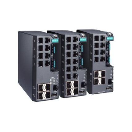Moxa (EDS-4012-4GS-LV-T) valdomas Ethernet komutatorius, komplektacija: 8 10/100BaseT(X) prievadai, 4 100/1000BaseSFP prievadai, dvigubas maitinimas maitinimo šaltinis, 12/24/48 VDC, Darbinė temperatūra: -40...75 °C 1 Moxa (EDS-4012-4GS-LV-T) valdomas Ethernet komutatorius, komplektacija: 8 10/100BaseT(X) prievadai, 4 100/1000BaseSFP prievadai, dvigubas maitinimas maitinimo šaltinis, 12/24/48 VDC, Darbinė temperatūra: -40...75 °C 1