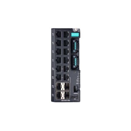 Moxa (EDS-4012-4GS-LV) valdomas Ethernet komutatorius, komplektacija: 8 10/100BaseT(X) prievadai, 4 100/1000BaseSFP prievadai, dvigubas maitinimas maitinimo šaltinis, 12/24/48 VDC, Darbinė temperatūra: -10...60 °C 2 Moxa (EDS-4012-4GS-LV) valdomas Ethernet komutatorius, komplektacija: 8 10/100BaseT(X) prievadai, 4 100/1000BaseSFP prievadai, dvigubas maitinimas maitinimo šaltinis, 12/24/48 VDC, Darbinė temperatūra: -10...60 °C 2