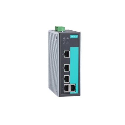 Moxa (EDS-405A-MM-ST-T) pradinio lygio valdomas Ethernet komutatorius, komplektacija: 3 10/100BaseT(X) prievadai, 2 100BaseFX daugiamodis prievadai su ST jungtys, Darbinė temperatūra: -40...75 °C 3