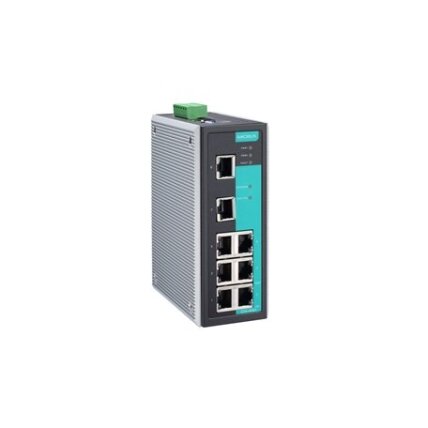 Moxa (EDS-408A-3S-SC) pradinio lygio valdomas Ethernet komutatorius, komplektacija: 5 10/100BaseT(X) prievadai, 3 100BaseFX vienamodis prievadai su SC jungtys, Darbinė temperatūra: 0...60 °C 2