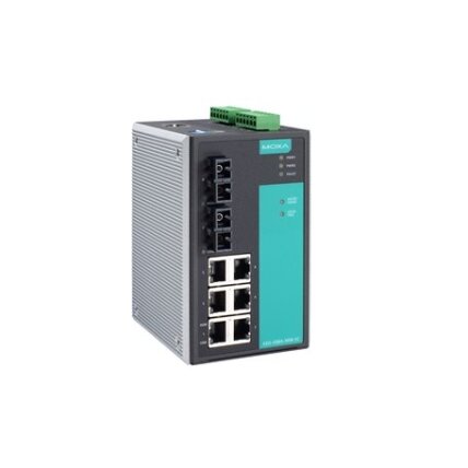 Moxa (EDS-508A-SS-SC-80-T) valdomas Ethernet komutatorius, komplektacija: 6 10/100BaseT(X) prievadai, 2 100BaseFX vienamodis prievadai su SC jungtys skirta 80 km perdavimas, Darbinė temperatūra: -40...75 °C 3 Moxa (EDS-508A-SS-SC-80-T) valdomas Ethernet komutatorius, komplektacija: 6 10/100BaseT(X) prievadai, 2 100BaseFX vienamodis prievadai su SC jungtys skirta 80 km perdavimas, Darbinė temperatūra: -40...75 °C 3