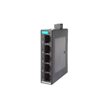 Moxa (EDS-G2005-ELP) nevaldomas visi prievadai Gigabit, Ethernet komutatorius, komplektacija: 5 10/100/1000 BaseT(X) prievadai, 12/24/48 maitinimo įėjimas, plastikinis korpusas, Darbinė temperatūra: -10...60 °C 3