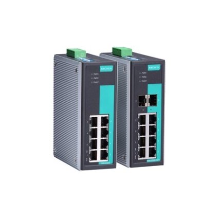Moxa (EDS-G308-2SFP) nevaldomas visi prievadai Gigabit, Ethernet komutatorius, komplektacija: 6 10/100/1000BaseT(X) prievadai, 2 kombinuotas 10/100/1000BaseT(X) arba 100/1000BaseSFP lizdai skirta pridedant SFP-1G/1FE serija Gigabit/Fast Ethernet moduliai, 1 Moxa (EDS-G308-2SFP) nevaldomas visi prievadai Gigabit, Ethernet komutatorius, komplektacija: 6 10/100/1000BaseT(X) prievadai, 2 kombinuotas 10/100/1000BaseT(X) arba 100/1000BaseSFP lizdai skirta pridedant SFP-1G/1FE serija Gigabit/Fast Ethernet moduliai, 1