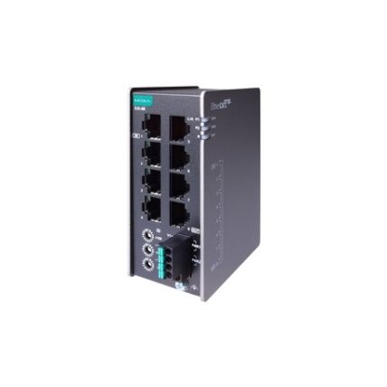 Moxa (EJS-08-T) kompaktiškas pramoninis EtherCAT jungiamoji, komplektacija: 8 100BaseT(X) prievadai, dvigubas 12/24/48 VDC maitinimo įėjimai, Darbinė temperatūra: -40...75 °C 3 Moxa (EJS-08-T) kompaktiškas pramoninis EtherCAT jungiamoji, komplektacija: 8 100BaseT(X) prievadai, dvigubas 12/24/48 VDC maitinimo įėjimai, Darbinė temperatūra: -40...75 °C 3