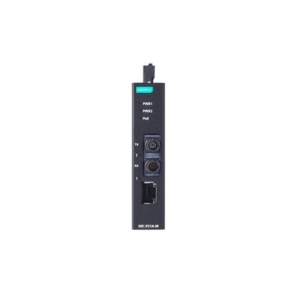 Moxa (IMC-P21A-G2-M-SC) PoE+ pramoninis 10/100Base-T(X) į 100Base-FX medijos keitiklis, daugiamodis prievadas su SC jungtis, Darbinė temperatūra: -10...60 °C 3