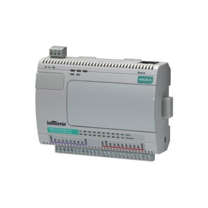 Moxa (ioMirror E3210) Universalus Peer-į-Peer I/O, 8 skaitmeniniai įėjimai (DI), 8 skaitmeniniai išėjimai (DO), Darbinė temperatūra: -10...60 °C 3