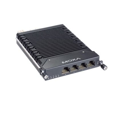 Moxa (LM-7000H-4PoE) Fast Ethernet modulis, komplektacija: 4 10/100BaseT(X) IEEE 802.3bt PoE++ prievadai 3