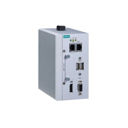 Moxa (MC-1111-E4-T) x86 įterptinis kompiuteris, komplektacija: Intel Atom® keturių branduolių E3845 procesorius, 4 GB RAM, 1 VGA prievadas, 2 USB prievadai, 2 Gigabit Ethernet prievadai, 1 CFast lizdas, 1 SD lizdas, 1 DisplayPort, 12...36 VDC maitinimas, Moxa (MC-1111-E4-T) x86 įterptinis kompiuteris, komplektacija: Intel Atom® keturių branduolių E3845 procesorius, 4 GB RAM, 1 VGA prievadas, 2 USB prievadai, 2 Gigabit Ethernet prievadai, 1 CFast lizdas, 1 SD lizdas, 1 DisplayPort, 12...36 VDC maitinimas,