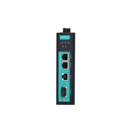 Moxa (MGate 5105-MB-EIP-T) 1 prievadų MQTT-palaikomas Modbus RTU/ASCII/TCP-į-EtherNet/IP tinklų sietuvai, Darbinė temperatūra: -40...75 °C 3