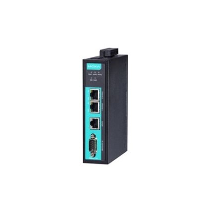 Moxa (MGate 5109-T) 1 prievadų Modbus-į-DNP3 tinklų sietuvas, Darbinė temperatūra: -40...75 °C 2