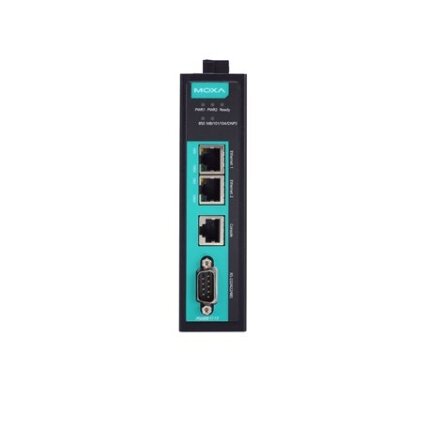 Moxa (MGate 5119-T) 1 prievadų DNP3/IEC 101/IEC 104/Modbus-į-IEC 61850 tinklų sietuvai, Darbinė temperatūra: -40...75 °C 2