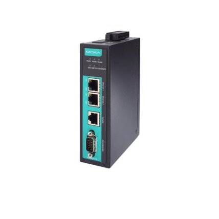 Moxa (MGate 5119-T) 1 prievadų DNP3/IEC 101/IEC 104/Modbus-į-IEC 61850 tinklų sietuvai, Darbinė temperatūra: -40...75 °C 3