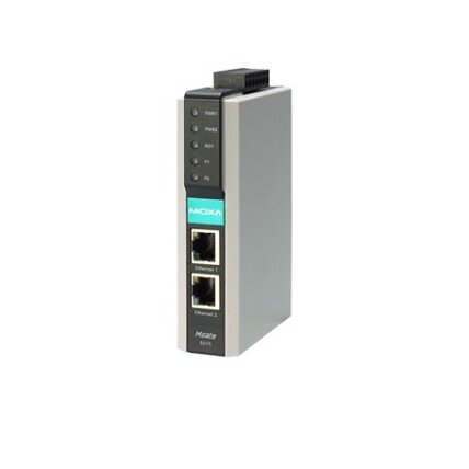 Moxa (MGate 5217I-1200-T) 2 prievadų Modbus-į-BACnet/IP tinklų sietuvas, 1200 taškai, 2kV galvaninis atskyrimas, 12...48 VDC, 24 VAC, Darbinė temperatūra: -40...75 °C 3 Moxa (MGate 5217I-1200-T) 2 prievadų Modbus-į-BACnet/IP tinklų sietuvas, 1200 taškai, 2kV galvaninis atskyrimas, 12...48 VDC, 24 VAC, Darbinė temperatūra: -40...75 °C 3