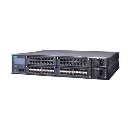 Moxa (MRX-G4064-L3-8XGS) 3 lygmens modulinis valdomas Gigabit Ethernet komutatorius, komplektacija: 3 lizdai skirta 16 prievadų Gigabit Ethernet moduliai, 8 10GbE SFP+ lizdai, 2 galvaniškai atskirti maitinimo šaltiniai (90...264 VAC), Darbinė temperatūra: 3 Moxa (MRX-G4064-L3-8XGS) 3 lygmens modulinis valdomas Gigabit Ethernet komutatorius, komplektacija: 3 lizdai skirta 16 prievadų Gigabit Ethernet moduliai, 8 10GbE SFP+ lizdai, 2 galvaniškai atskirti maitinimo šaltiniai (90...264 VAC), Darbinė temperatūra: 3