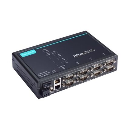 Moxa (NPort 5610-8-DT-T) 8 prievadų RS-232 stalinis įrenginių serveris, komplektacija: DB9 kištukas jungtys, Darbinė temperatūra: -40...75 °C Moxa (NPort 5610-8-DT-T) 8 prievadų RS-232 stalinis įrenginių serveris, komplektacija: DB9 kištukas jungtys, Darbinė temperatūra: -40...75 °C