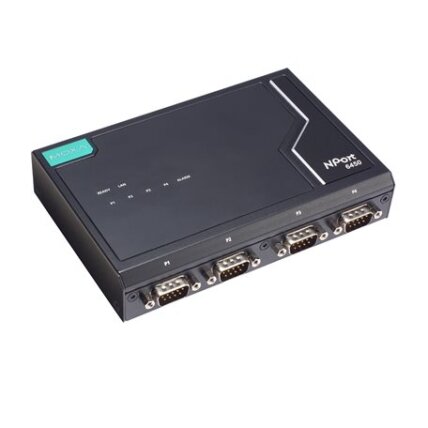 Moxa (NPort 6450-G2) 2 kartos 4 prievadų RS-232/422/485 saugus terminalų serveris, Darbinė temperatūra: -10...60 °C