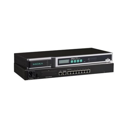 Moxa (NPort 6610-8) 8 prievadų RS-232 į Ethernet saugus įrenginių serveris, 100...240 VAC įėjimas Moxa (NPort 6610-8) 8 prievadų RS-232 į Ethernet saugus įrenginių serveris, 100...240 VAC įėjimas
