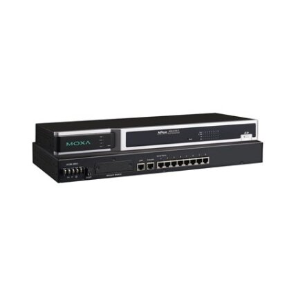 Moxa (NPort 6650-8-HV-T) 8 prievadų RS-232/422/485 į Ethernet saugus terminalų serveris, 88...300 VDC maitinimo įėjimas, Darbinė temperatūra: -40...85 °C Moxa (NPort 6650-8-HV-T) 8 prievadų RS-232/422/485 į Ethernet saugus terminalų serveris, 88...300 VDC maitinimo įėjimas, Darbinė temperatūra: -40...85 °C
