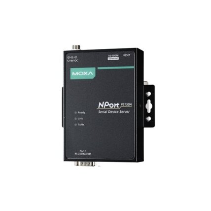 Moxa (NPort P5150A) 1 prievadų RS-232/422/485 PoE įrenginių serveris, Darbinė temperatūra: 0...60 °C 2 Moxa (NPort P5150A) 1 prievadų RS-232/422/485 PoE įrenginių serveris, Darbinė temperatūra: 0...60 °C 2