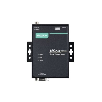Moxa (NPort P5150A-T) 1 prievadų RS-232/422/485 PoE įrenginių serveris, Darbinė temperatūra: -40...75 °C 3