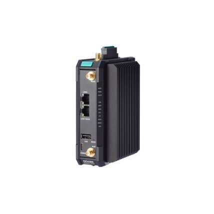 Moxa (OnCell G4302-LTE4-AU-T) pramoninis LTE Cat. 4 mobiliojo ryšio saugus maršrutizatorius, B1/B3/B5/B7/B8/B28, 2 10/100/1000BaseT(X) RJ45 prievadai, Darbinė temperatūra: -30...70 °C 2