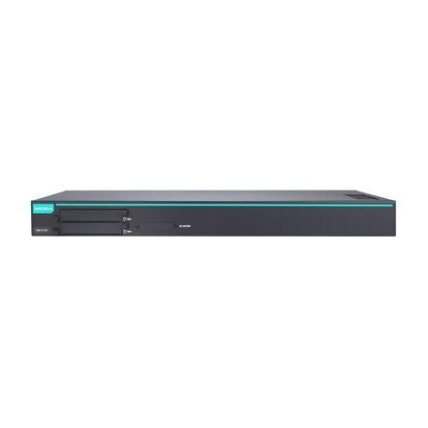 Moxa (RKP-C110-C3-8C-T) Montuojamas į spintą 1U kompiuteris, komplektacija: Intel® Core™ i3-1115G4E procesorius, 4 LAN prievadai, 10 nuosekliojo ryšio prievadai, 8 skaitmeniniai įėjimai (DI), 8 skaitmeniniai išėjimai (DO), 3 USB 3.0 prievadai, 1 VGA priev 2
