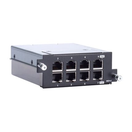 Moxa (RM-G4000-2MST4TX) Fast Ethernet modulis, komplektacija: 2 daugiamodis 100BaseFX prievadai su ST jungtys, 4 10/100BaseT(X) prievadai 3