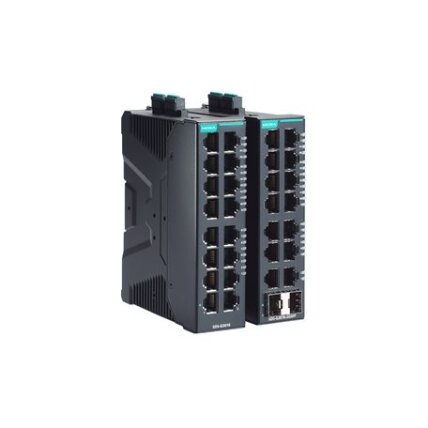 Moxa (SDS-G3016-2GSFP-T) kompaktiškas pramoninis visi prievadai Gigabit, išmanusis Ethernet komutatorius, komplektacija: 14 10/100/1000BaseT(X) prievadai, 2 100/1000BaseSFP prievadai, dvigubas 12/24/48 VDC maitinimo įėjimai, Darbinė temperatūra: -40...75 1 Moxa (SDS-G3016-2GSFP-T) kompaktiškas pramoninis visi prievadai Gigabit, išmanusis Ethernet komutatorius, komplektacija: 14 10/100/1000BaseT(X) prievadai, 2 100/1000BaseSFP prievadai, dvigubas 12/24/48 VDC maitinimo įėjimai, Darbinė temperatūra: -40...75 1