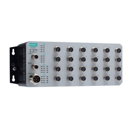 Moxa (TN-4528A-16PoE-2GPoE-2GODC-WV-CT-T) 16 PoE 10/100BaseT(X) prievadai, komplektacija: M12 jungtis, 8 10/100BaseT(X) prievadai, komplektacija: M12 jungtis, 2 PoE 10/100/1000BaseT(X) prievadai, komplektacija: M12 jungtis, 2 1000BaseLSX šviesolaidis opti 3 Moxa (TN-4528A-16PoE-2GPoE-2GODC-WV-CT-T) 16 PoE 10/100BaseT(X) prievadai, komplektacija: M12 jungtis, 8 10/100BaseT(X) prievadai, komplektacija: M12 jungtis, 2 PoE 10/100/1000BaseT(X) prievadai, komplektacija: M12 jungtis, 2 1000BaseLSX šviesolaidis opti 3