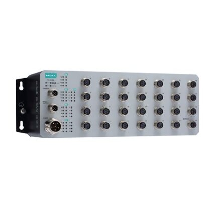 Moxa (TN-4528A-16PoE-2GPoE-2GTXBP-WV-T) 16 PoE 10/100BaseT(X) prievadai, komplektacija: M12 jungtis, 8 10/100BaseT(X) prievadai, komplektacija: M12 jungtis, 2 PoE 10/100/1000BaseT(X) prievadai, komplektacija: M12 jungtis, 2 10/100/1000 BaseT(X) prievadai, Moxa (TN-4528A-16PoE-2GPoE-2GTXBP-WV-T) 16 PoE 10/100BaseT(X) prievadai, komplektacija: M12 jungtis, 8 10/100BaseT(X) prievadai, komplektacija: M12 jungtis, 2 PoE 10/100/1000BaseT(X) prievadai, komplektacija: M12 jungtis, 2 10/100/1000 BaseT(X) prievadai,