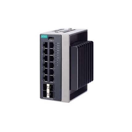 Moxa (TSN-G5016-4XGS-SoMD-LV-T) su TSN funkcija valdomas Ethernet komutatorius, komplektacija: 12 10/100/1000BaseT(X) prievadai, 4 fiksuotas 10GbE SFP+ prievadai, Darbinė temperatūra: -40...70 °C 3 Moxa (TSN-G5016-4XGS-SoMD-LV-T) su TSN funkcija valdomas Ethernet komutatorius, komplektacija: 12 10/100/1000BaseT(X) prievadai, 4 fiksuotas 10GbE SFP+ prievadai, Darbinė temperatūra: -40...70 °C 3