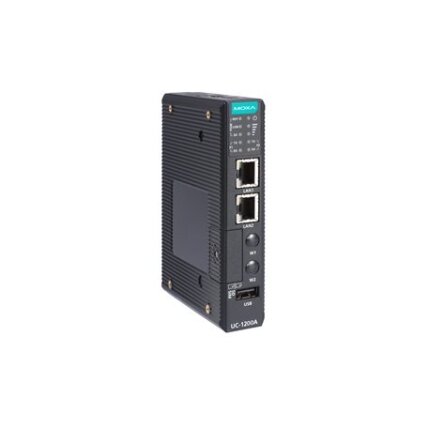 Moxa (UC-1222A) Arm® Cortex®-A53 dviejų branduolių 64-bitų 1-GHz pramoninis kompiuteris, komplektacija: 2 Ethernet prievadai, 2 RS-232/422/485 nuosekliojo ryšio prievadai, 1 USB 2.0 prievadas, 1 mPCIe plėtimo lizdas, 12...24 VDC, TPM v2.0 modulis, Moxa pr Moxa (UC-1222A) Arm® Cortex®-A53 dviejų branduolių 64-bitų 1-GHz pramoninis kompiuteris, komplektacija: 2 Ethernet prievadai, 2 RS-232/422/485 nuosekliojo ryšio prievadai, 1 USB 2.0 prievadas, 1 mPCIe plėtimo lizdas, 12...24 VDC, TPM v2.0 modulis, Moxa pr
