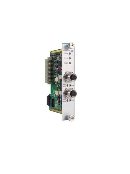 Moxa (86M-5212U-T) Module for the ioPAC 8600 Series, 2-port 2-wire Ethernet switch, -40 to 75°C operating temperature