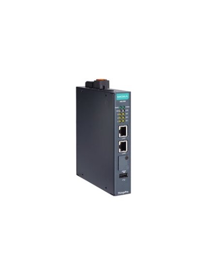 Moxa (AIG-302-T-AZU-LX) 2-port Modbus RTU/ASCII/TCP to MQTT/Azure cloud-ready gateway with Arm® Cortex™-A7 dual-core 1GHz processor, Azure IoT Edge software, -40 to 85°C operating temperature Moxa (AIG-302-T-AZU-LX) 2-port Modbus RTU/ASCII/TCP to MQTT/Azure cloud-ready gateway with Arm® Cortex™-A7 dual-core 1GHz processor, Azure IoT Edge software, -40 to 85°C operating temperature