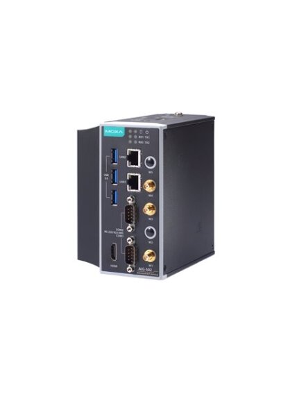Moxa (AIG-502-T-AZU-LX) Advanced IIoT gateways with Intel® Core™ i7 processor, Azure IoT Edge software, -40 to 70°C operating temperature 2 Moxa (AIG-502-T-AZU-LX) Advanced IIoT gateways with Intel® Core™ i7 processor, Azure IoT Edge software, -40 to 70°C operating temperature 2