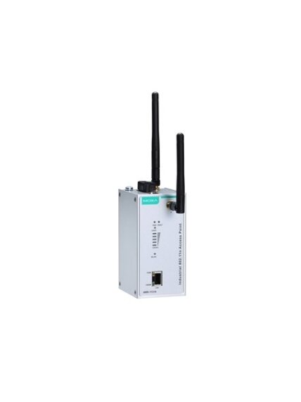Moxa (AWK-1131A-EU) Industrial Wi-Fi 4 (802.11n) wireless AP/client, EU band, 0 to 60°C operating temperature Moxa (AWK-1131A-EU) Industrial Wi-Fi 4 (802.11n) wireless AP/client, EU band, 0 to 60°C operating temperature