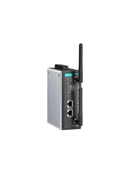 Moxa (AWK-3131A-JP-T) Industrial Wi-Fi 4 (802.11n) wireless AP/bridge/client, JP band, -40 to 75°C operating temperature