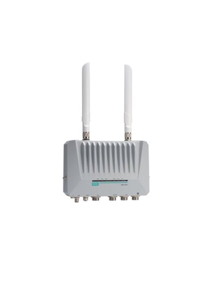 Moxa (AWK-4252A-US-T) Outdoor industrial Wi-Fi 5 (802.11ac) wireless AP/bridge/client, IP68, US band, -40 to 75°C operating temperature