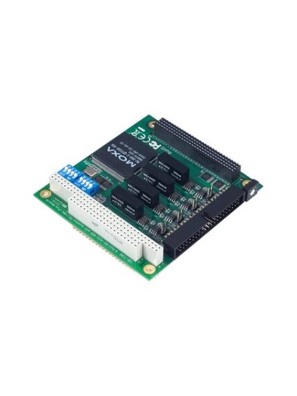 Moxa (CB-134I-T) PC/104-Plus bus, 4-port RS-422/485 module with 2 kV optical isolation, -40 to 85°C operating temperature Moxa (CB-134I-T) PC/104-Plus bus, 4-port RS-422/485 module with 2 kV optical isolation, -40 to 85°C operating temperature