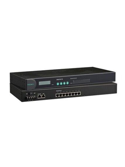 Moxa (CN2510-16-48V) 16-port RS-232 Async Server, +/-48 VDC power input Moxa (CN2510-16-48V) 16-port RS-232 Async Server, +/-48 VDC power input